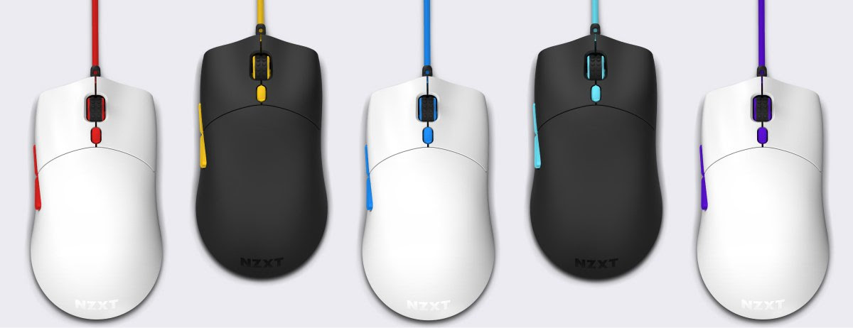 NZXT annuncia la tastiera modulare Function e il mouse ambidestro Lift
