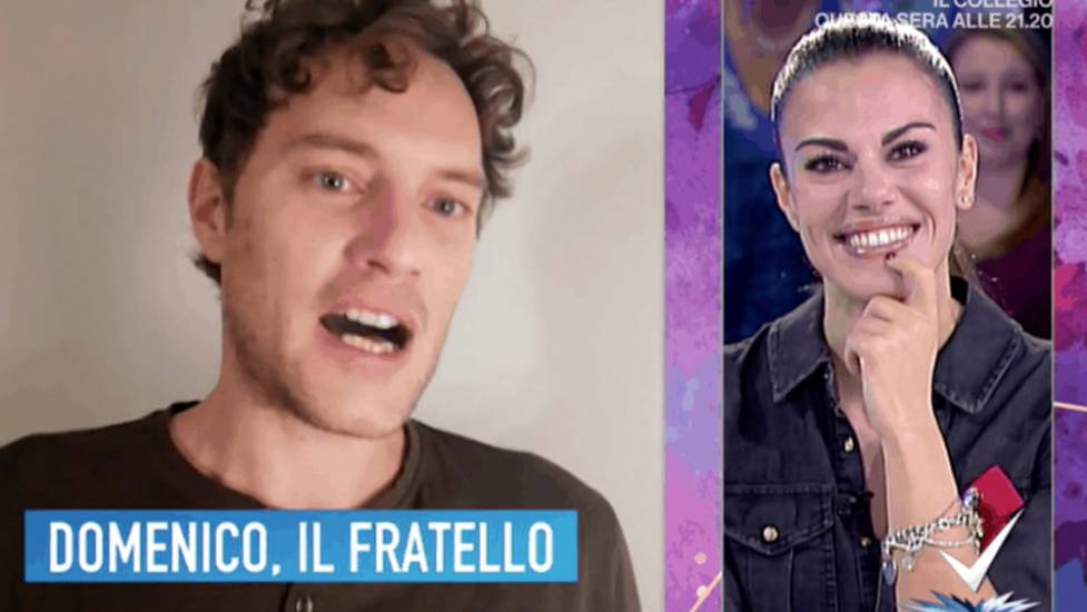 Bianca Guaccero si emoziona per il messaggio del fratello