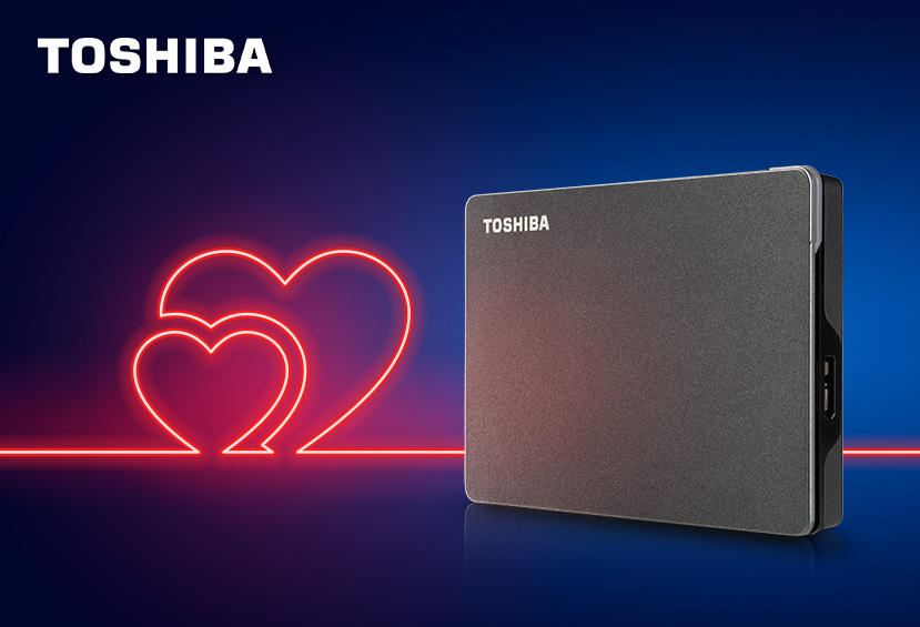 Da Toshiba quattro hard disk per San Valentino