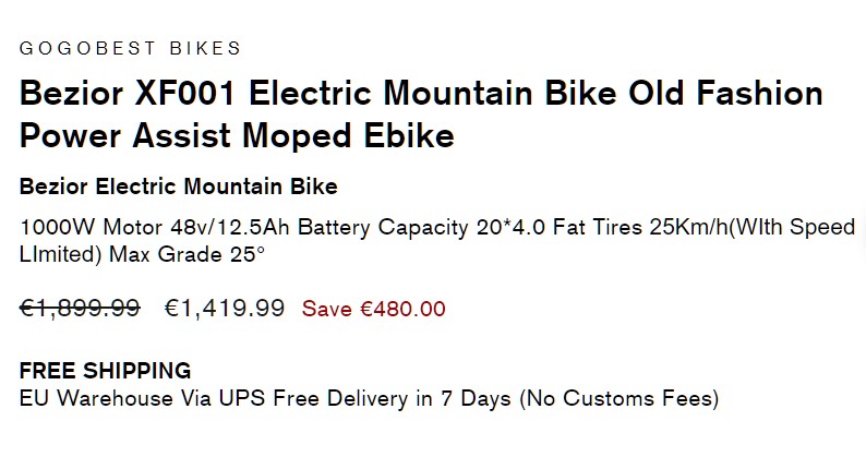 bici elettriche