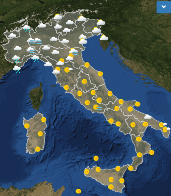 Previsioni meteo Previsioni meteo