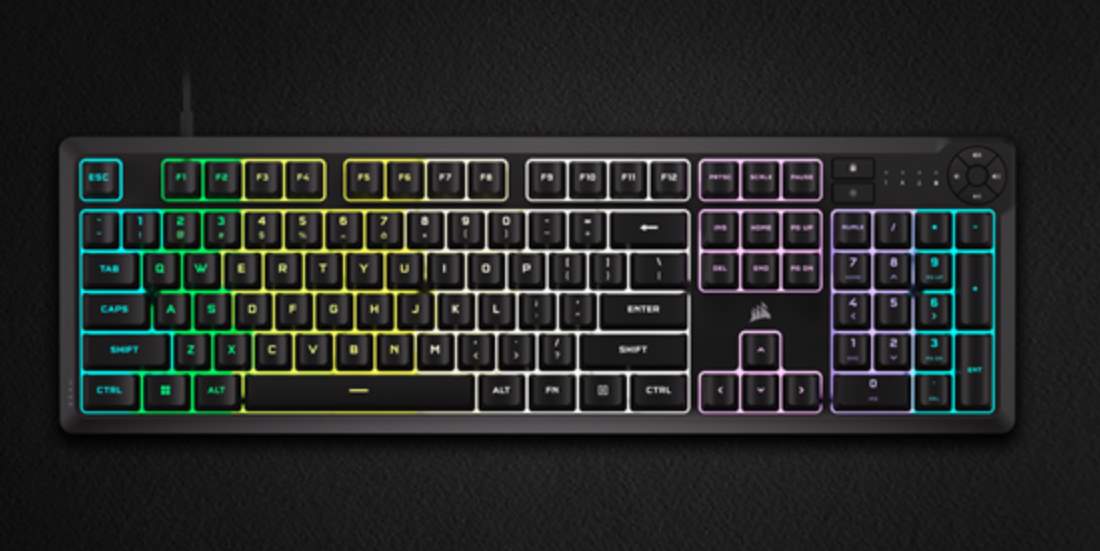 corsair presenta CORSAIR presenta K55 CORE, la tastiera progettata per iniziare a collezionare vittorie