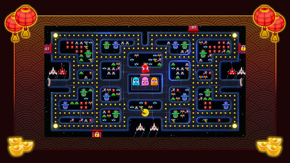 mega tunnel PAC-MAN Mega Tunnel Battle nuovo DLC disponibile da oggi