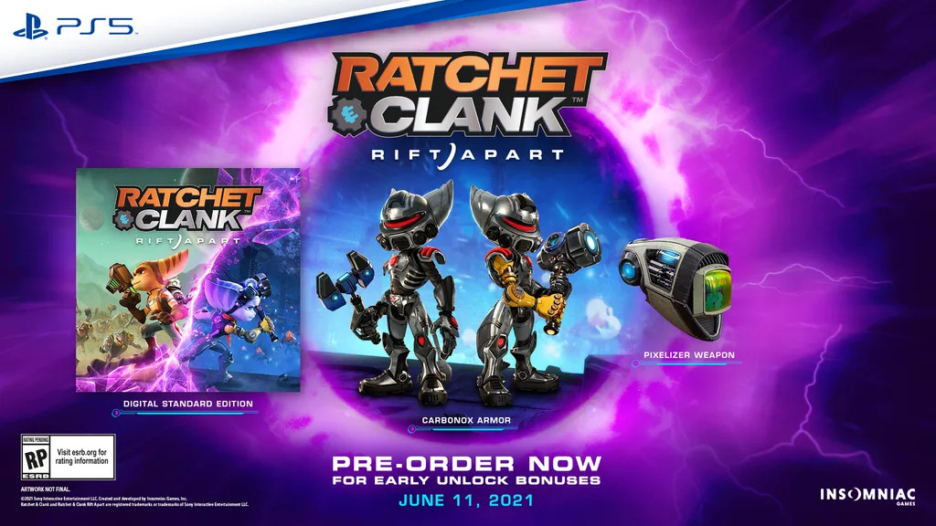 Ratchet & Clank Rift Apart arriva a giugno su PS5