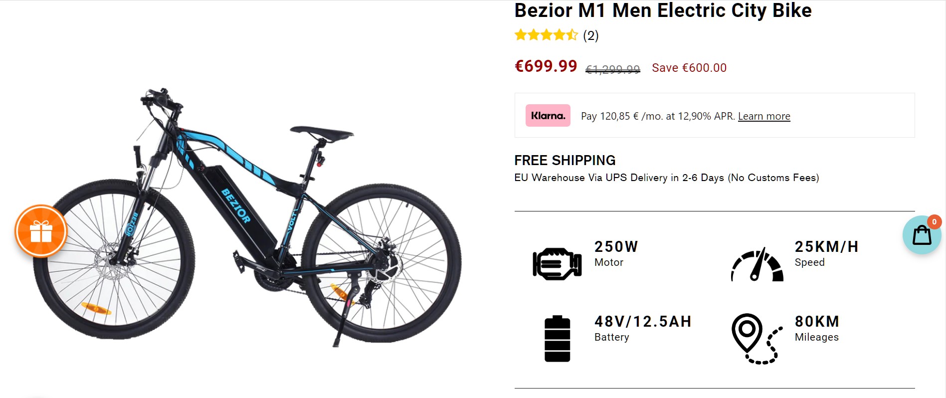 Le bici elettriche Bezior X500 e M1 sono in offerta a un prezzo mai visto prima