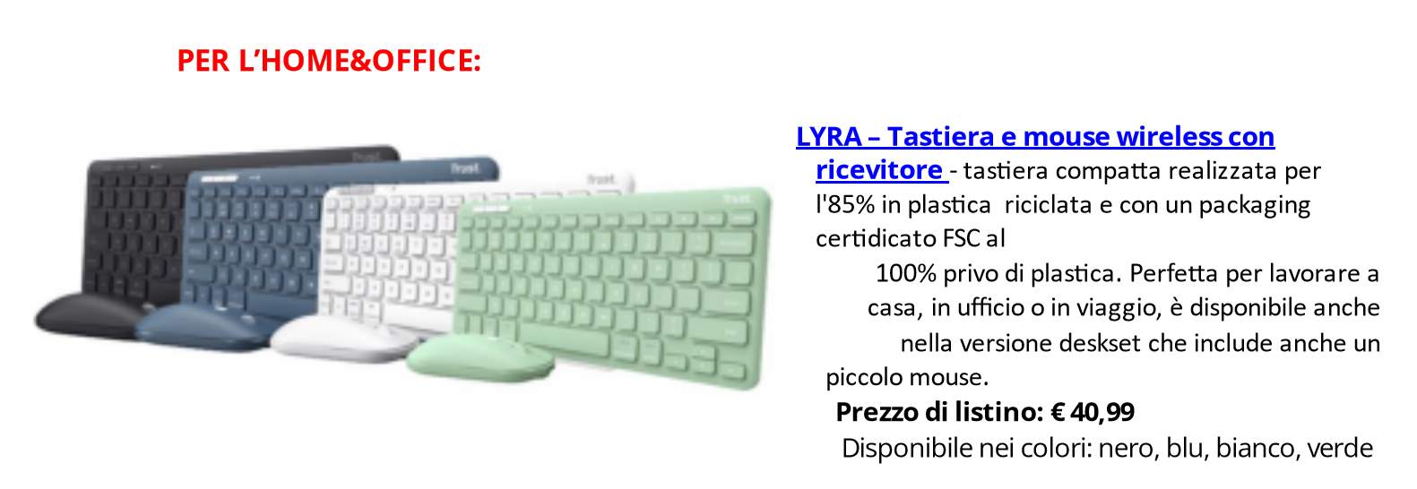 I migliori device Trust da mettere sotto l’albero