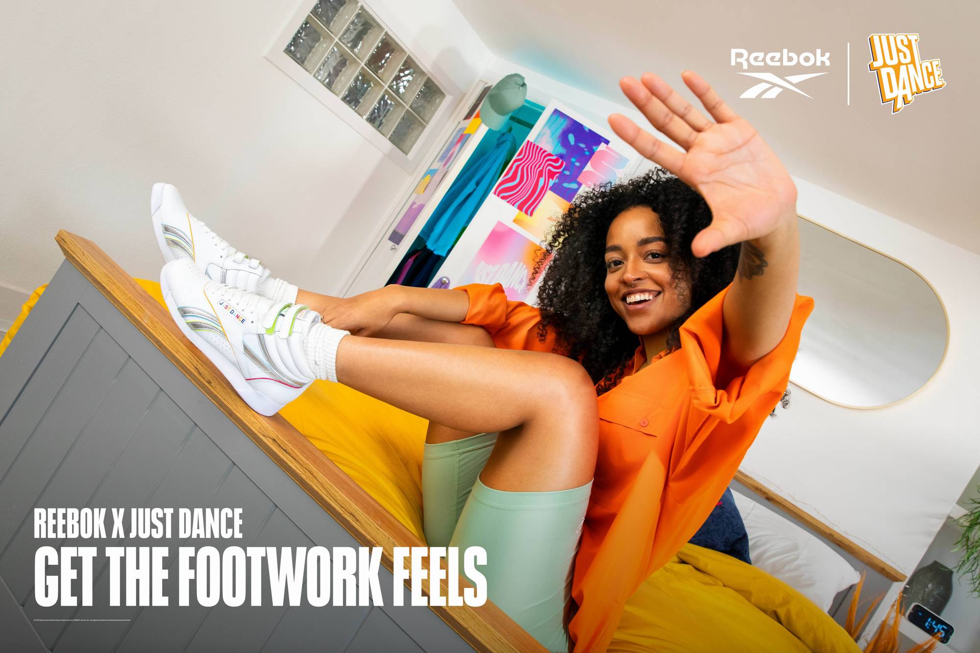 reebok ubisoft REEBOK E UBISOFT ANNUNCIANO UNA COLLEZIONE DI SCARPE PER JUST DANCE