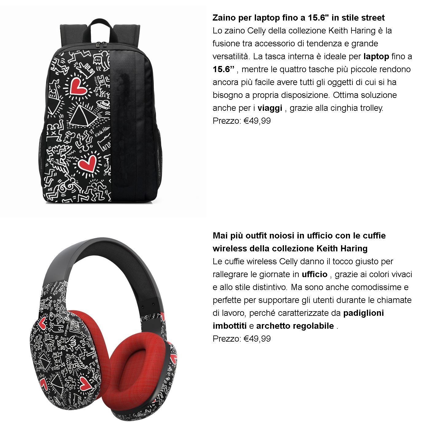 Celly x Keith Haring: fusione perfetta tra grafiche pop e funzionalità 