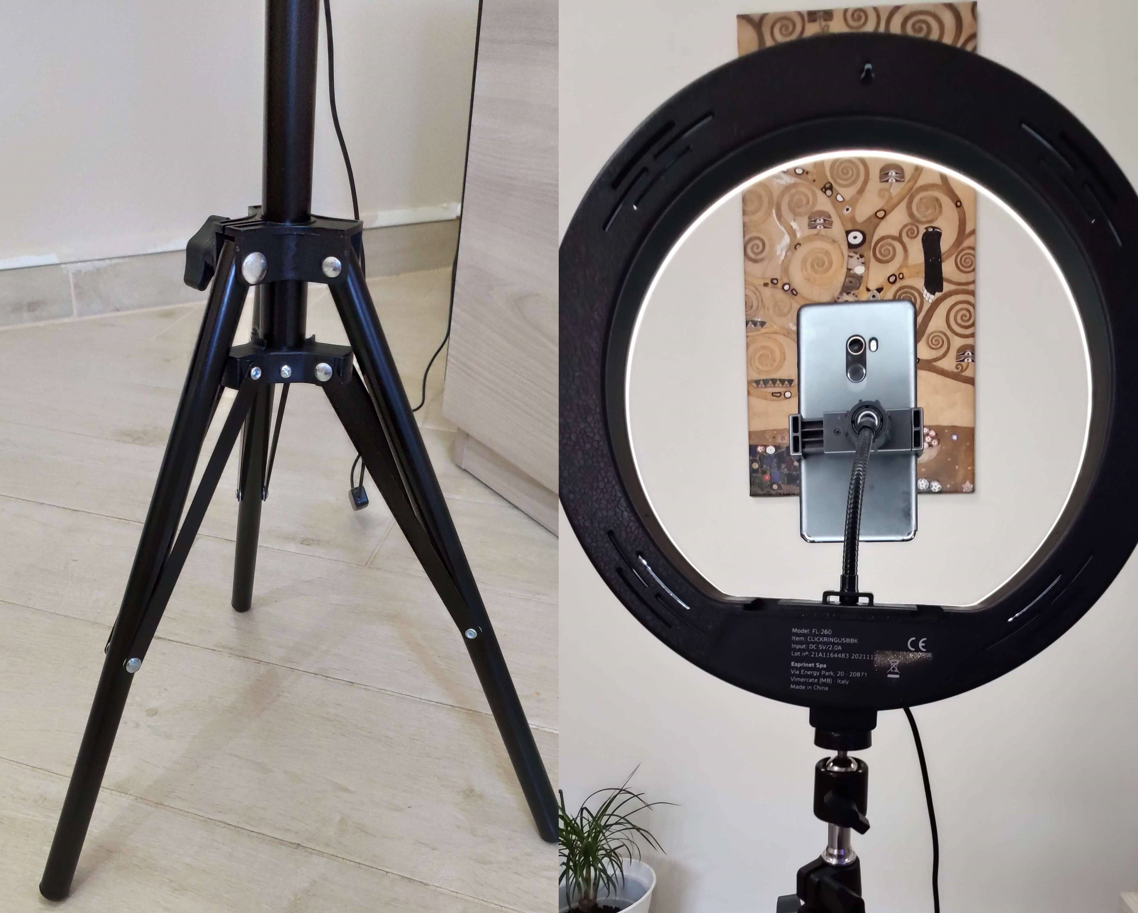 Celly CLICKRINGUSB Professional Tripod Recensione