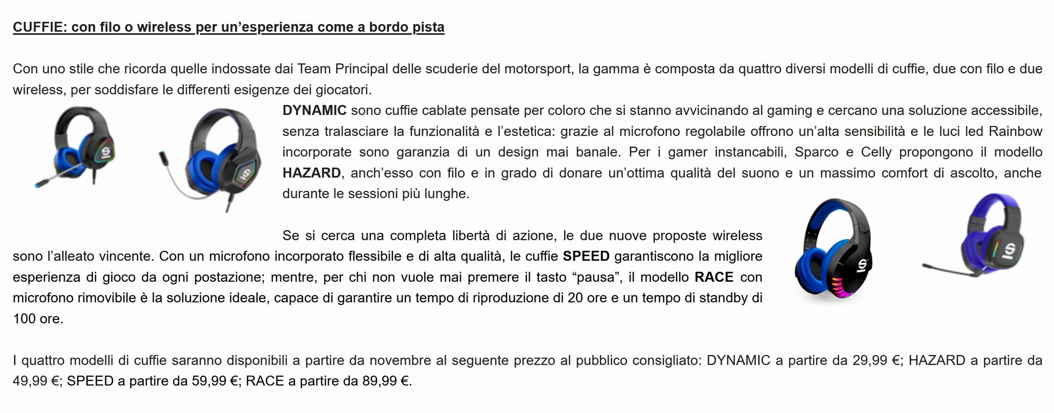 Celly - nuova collezione dedicata al mondo gaming