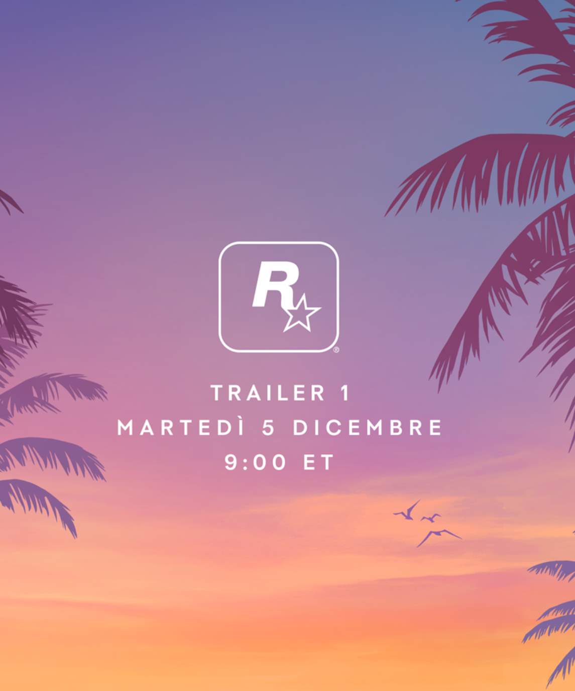 TRAILER 1. MARTEDÌ 5 DICEMBRE. 9:00 ET 