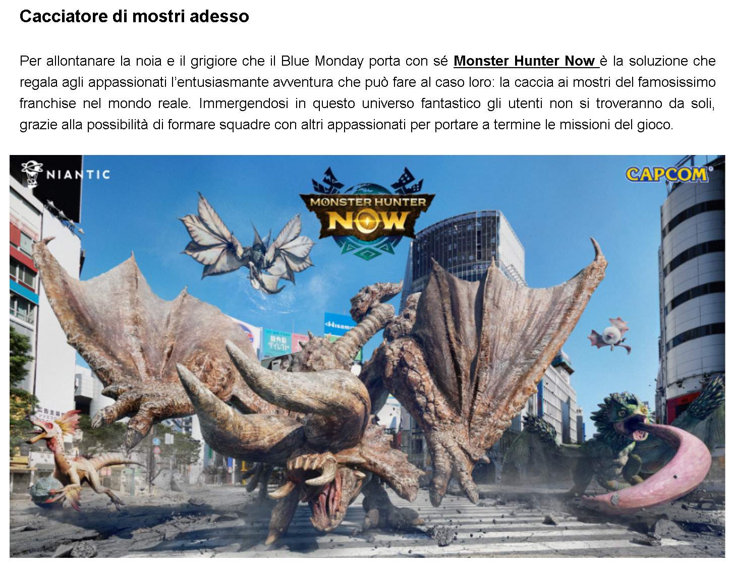 Scacciare la tristezza del Blue Monday con i giochi mobile di Niantic