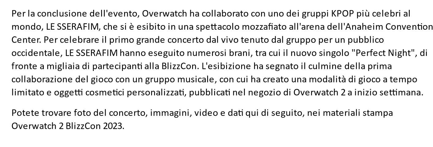 BLIZZCON 2023 Nuovi Annunci 