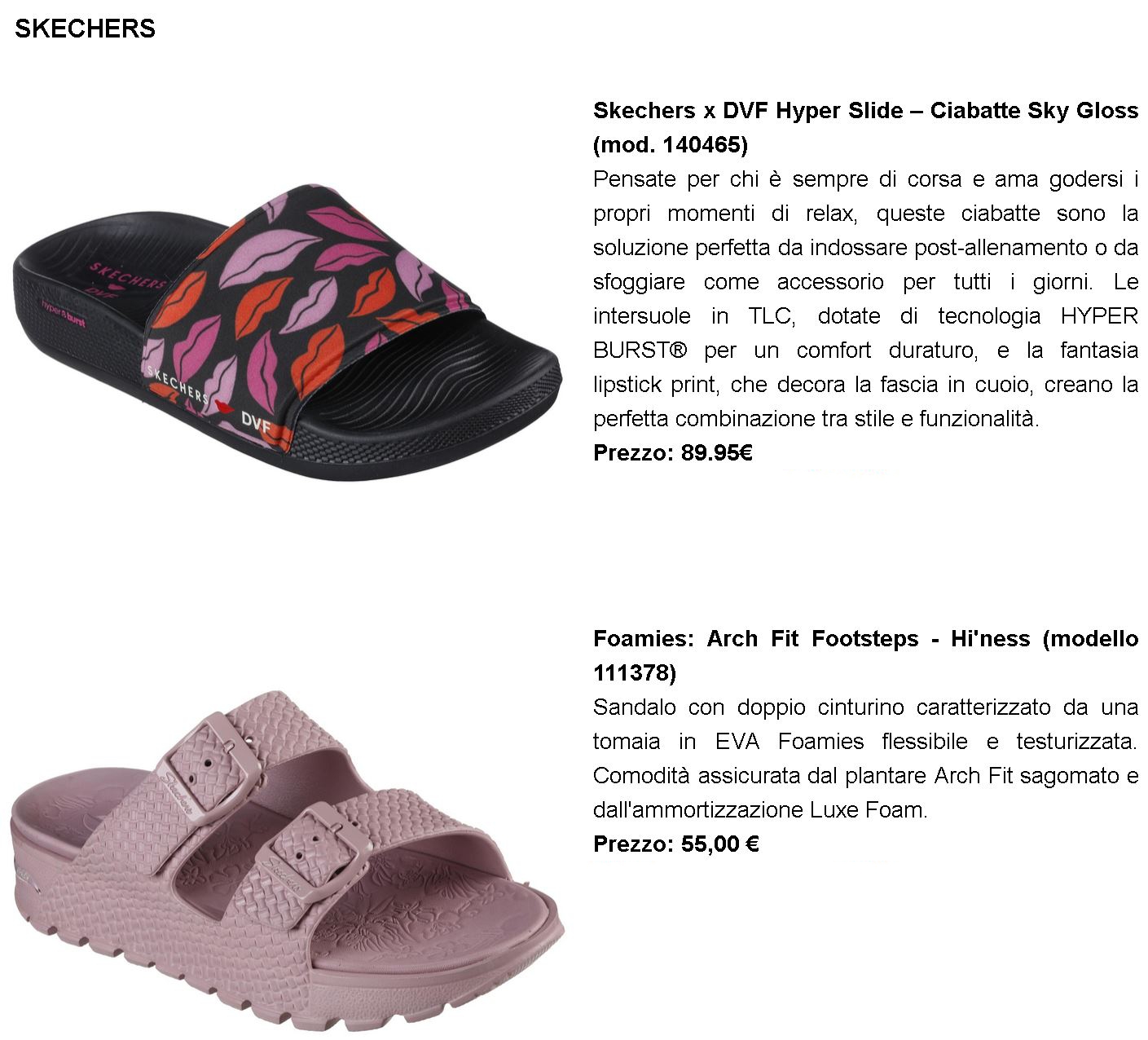 Nilox, Celly e Skechers - gadget e accessori per la spiaggia