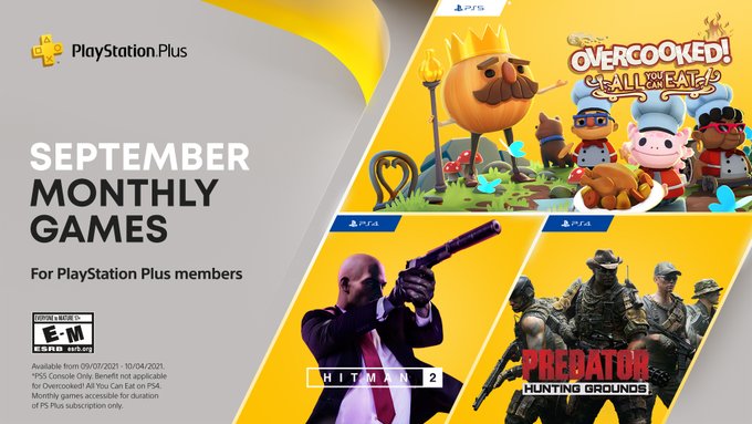 PlayStation Plus: annunciati i giochi gratis di settembre