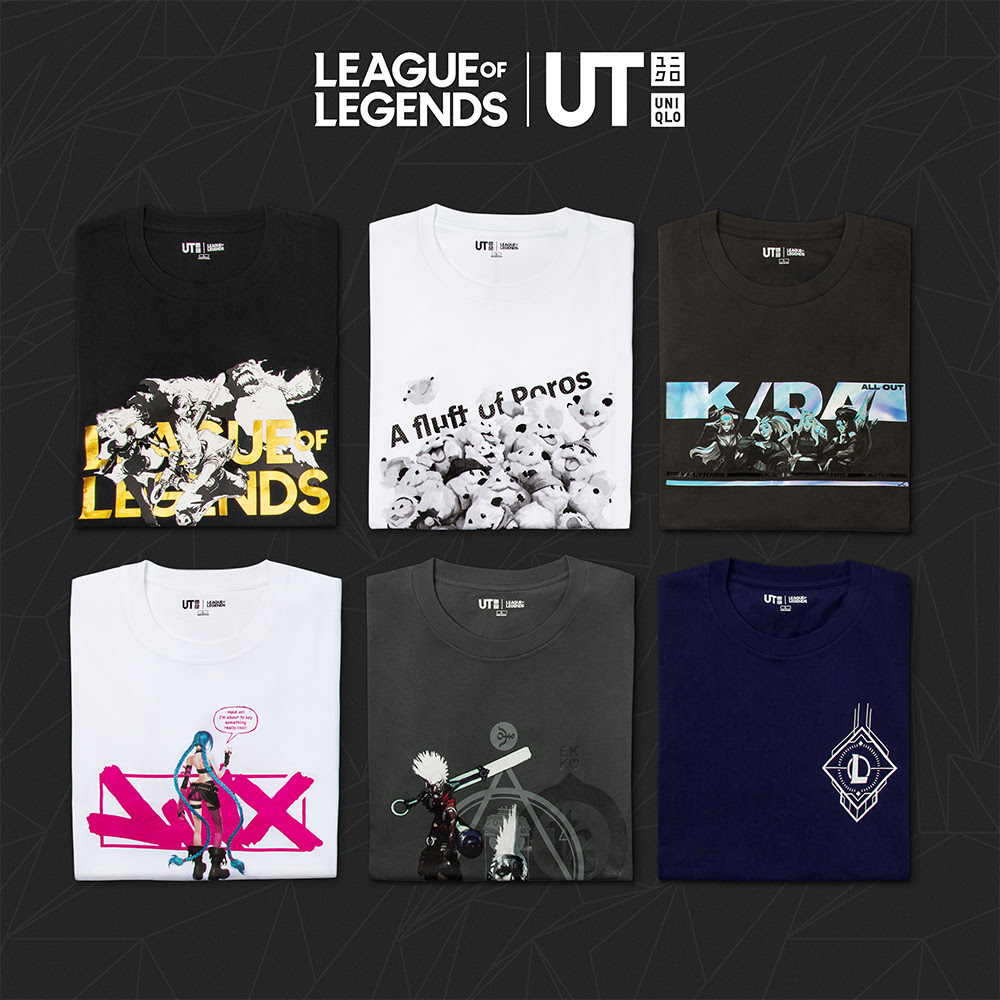 UNIQLO ANNUNCIA UNA NUOVA COLLABORAZIONE CON RIOT GAMES PER LEAGUE OF LEGENDS