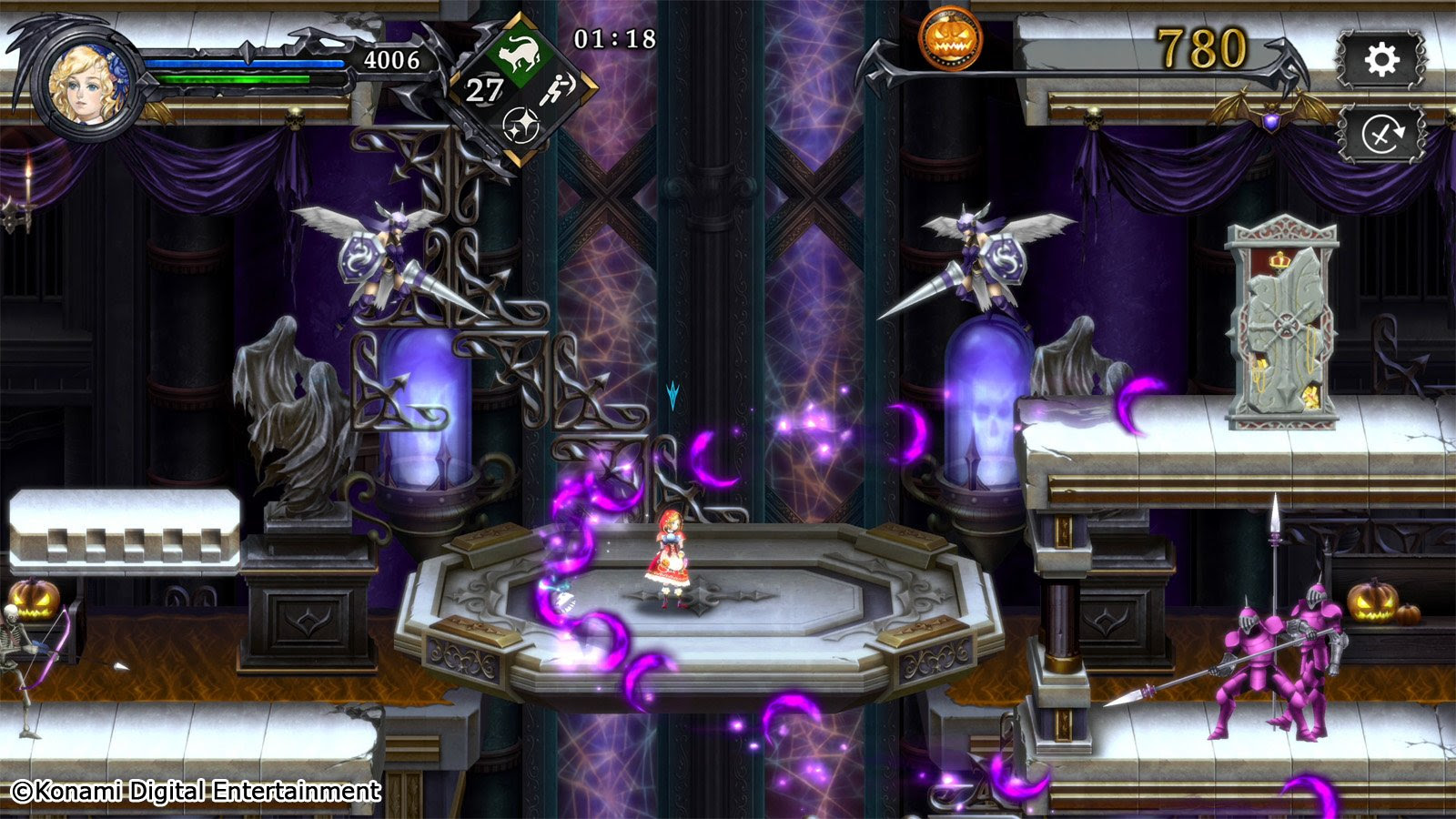 Castlevania: Grimoire Of Souls arriva l’Halloween update
