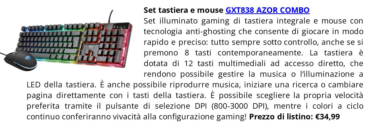 Il Black Friday è già qui! I migliori prodotti di Trust 