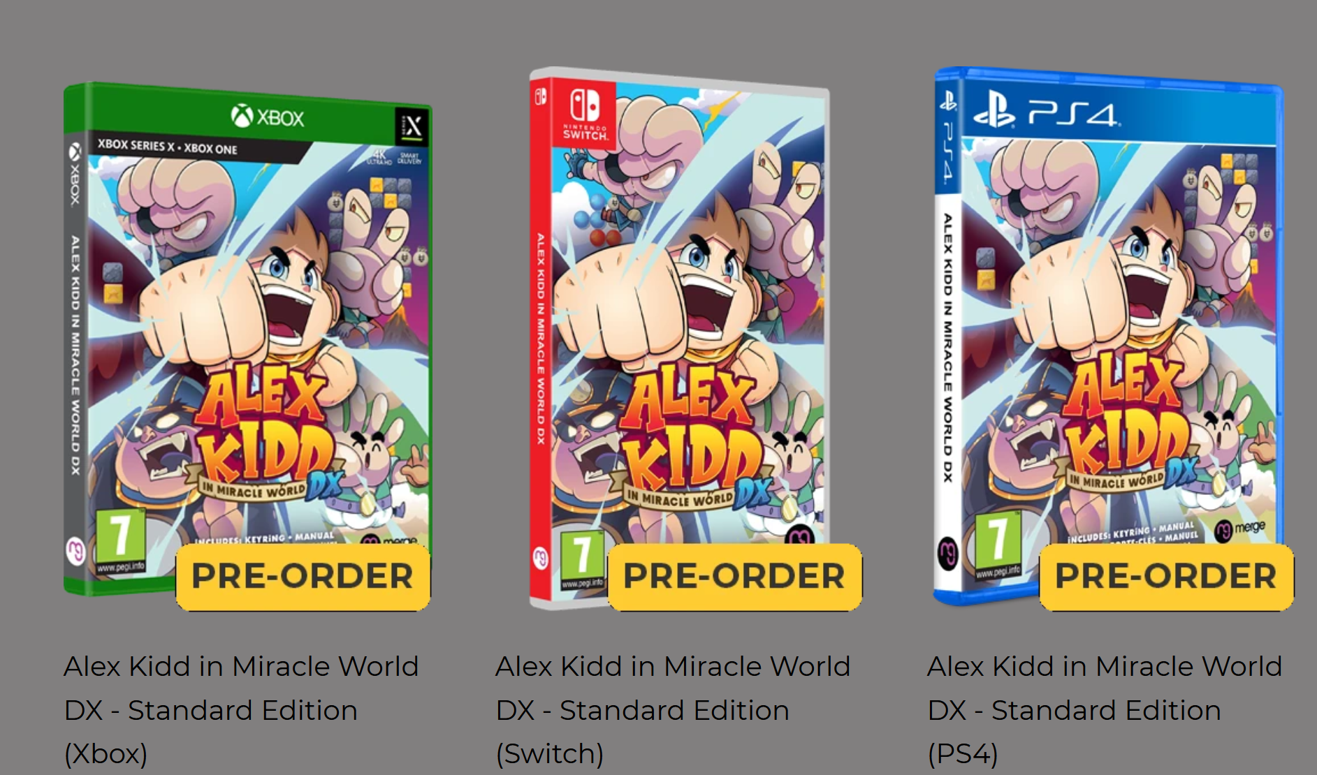 Alex Kidd in Miracle World DX data di lancio e trailer