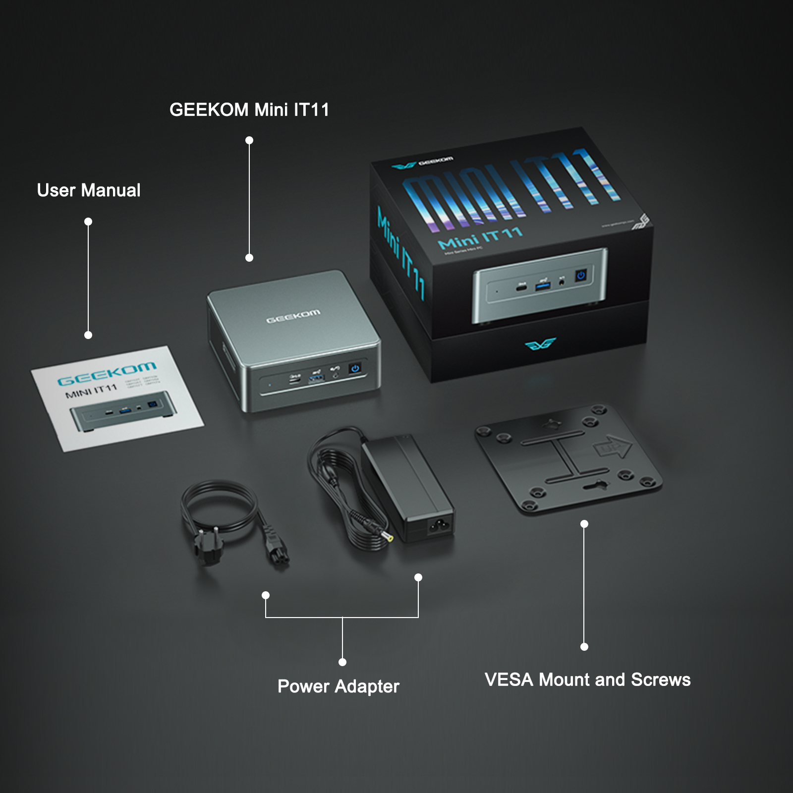 GEEKOM Summer Sale: Mini PC IT11 i7/i5 di 11a Generazione in sconto