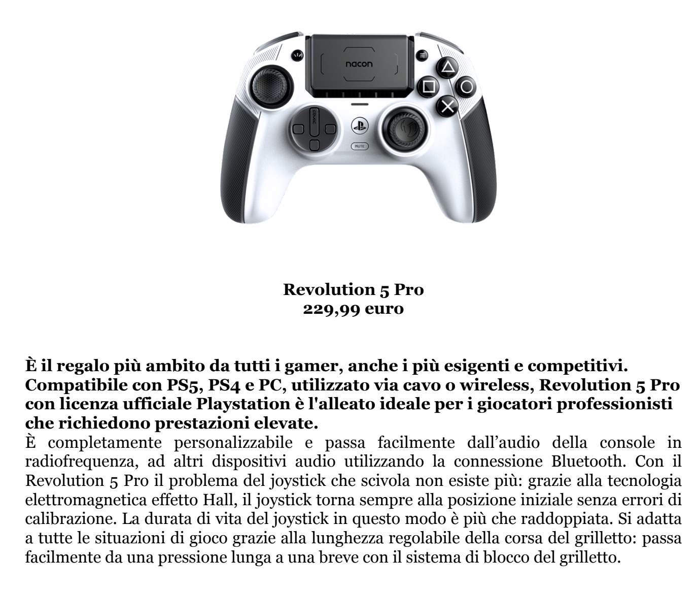 nacon esperienze Nacon - esperienze avvincenti e tecnologia all