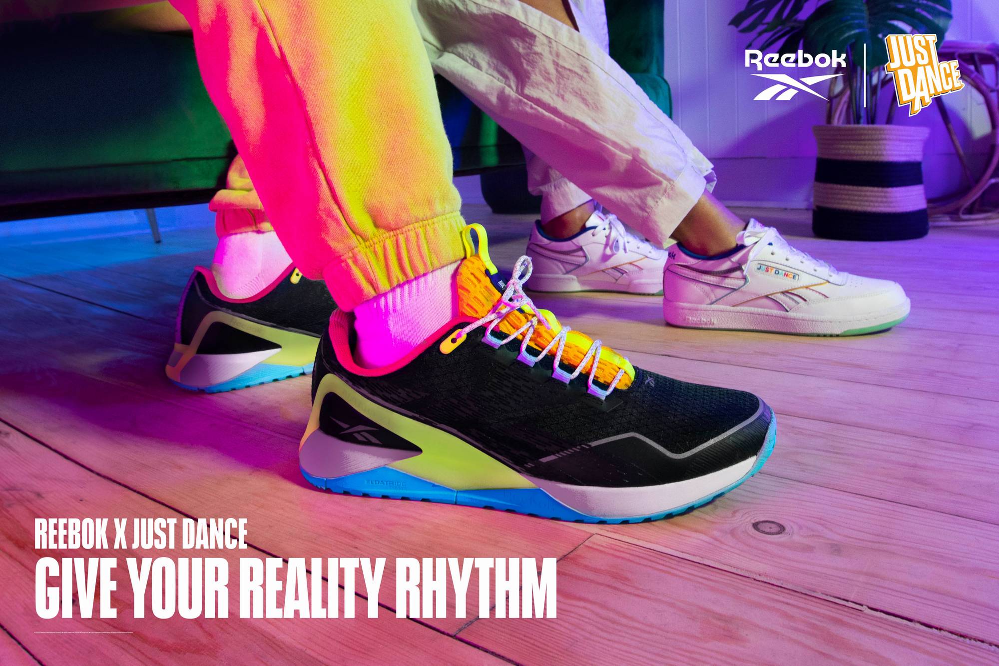 reebok ubisoft REEBOK E UBISOFT ANNUNCIANO UNA COLLEZIONE DI SCARPE PER JUST DANCE