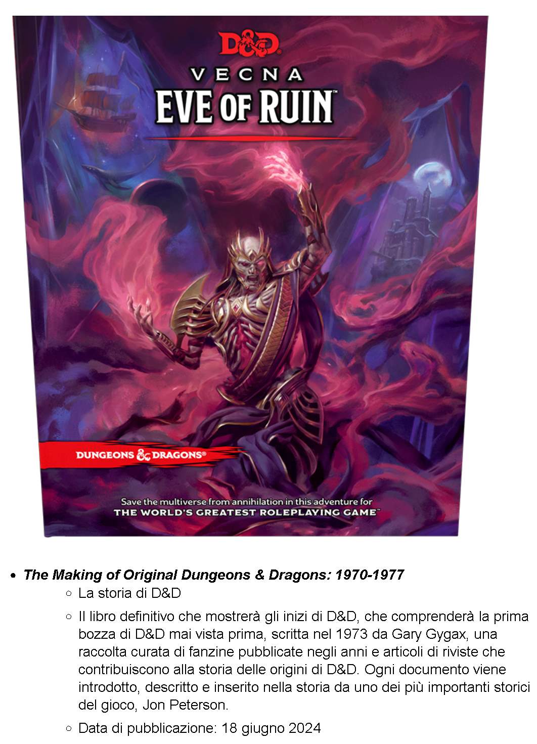 Dungeons & Dragons celebra il 50° anniversario 