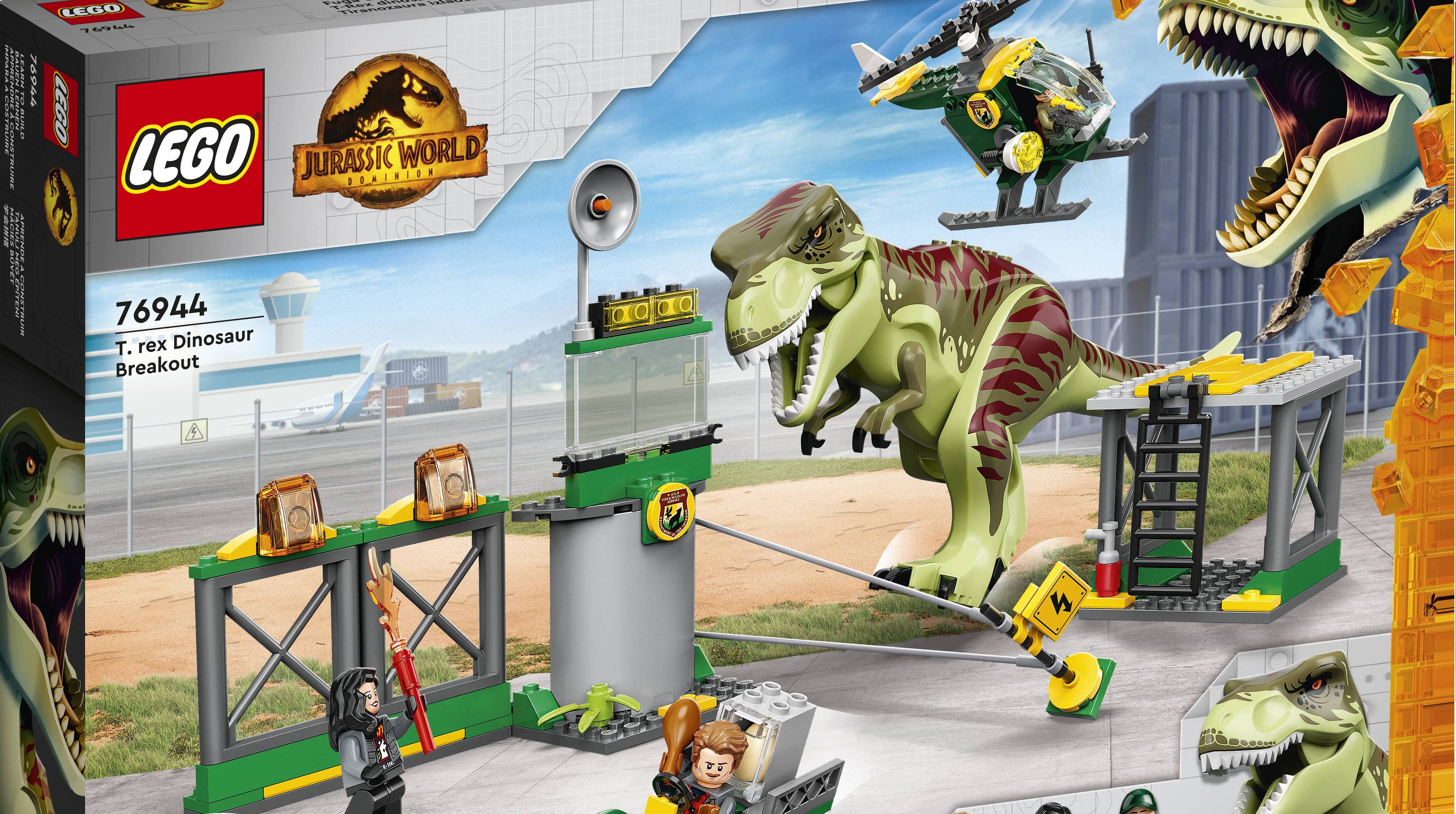 LEGO e Universal danno il benvenuto ai nuovi set della linea Jurassic World