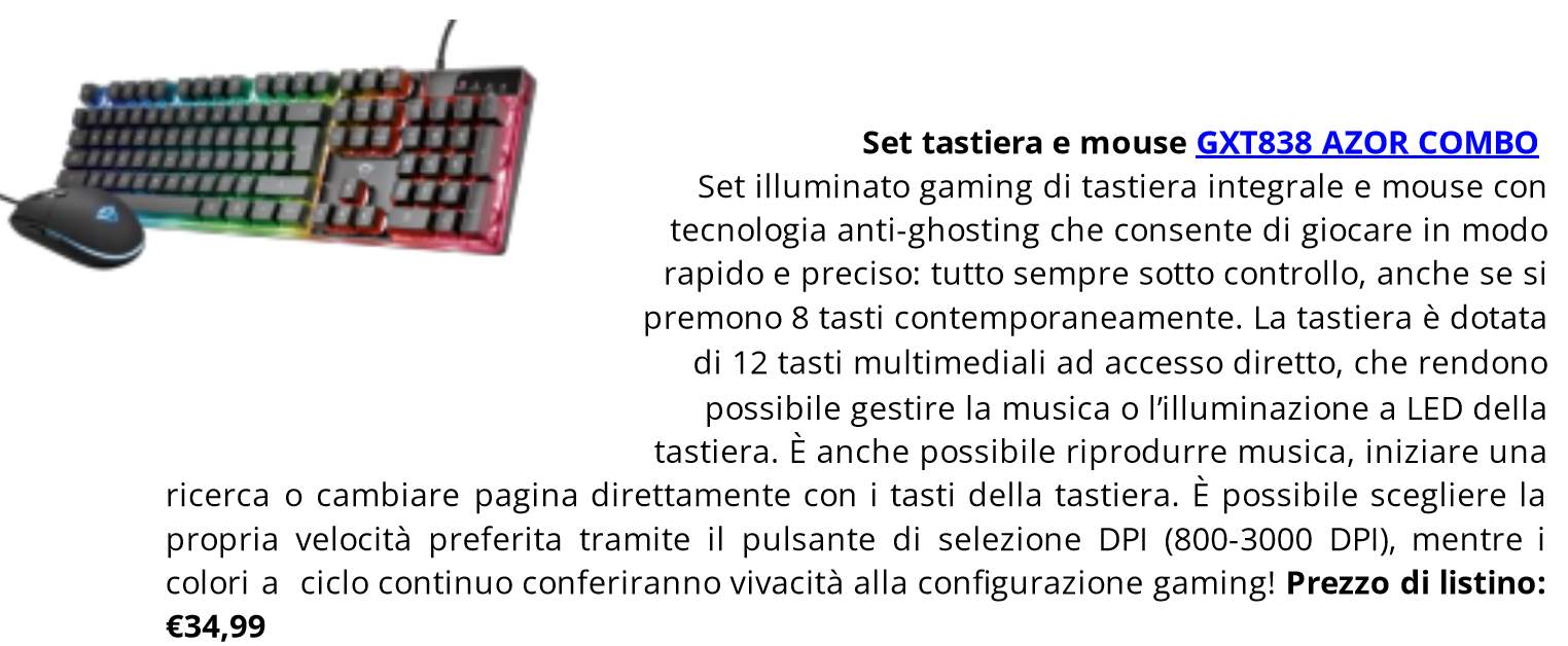 I migliori device Trust da mettere sotto l’albero