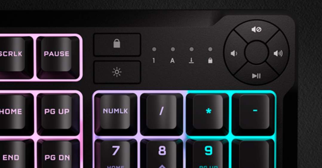 corsair presenta CORSAIR presenta K55 CORE, la tastiera progettata per iniziare a collezionare vittorie