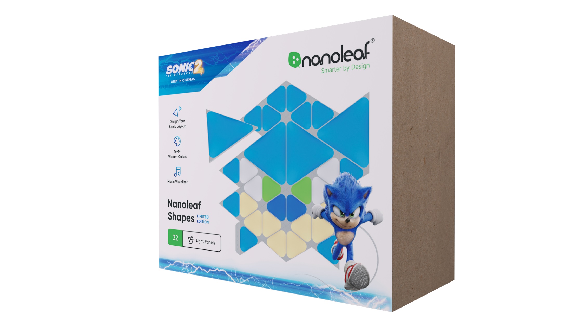nanoleaf lancia Nanoleaf lancia il primo starter kit cinematografico per Sonic Il Film 2