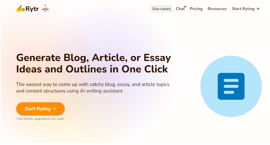 10 migliori strumenti di scrittura AI e generatori di testo AI per migliorare Contenuto