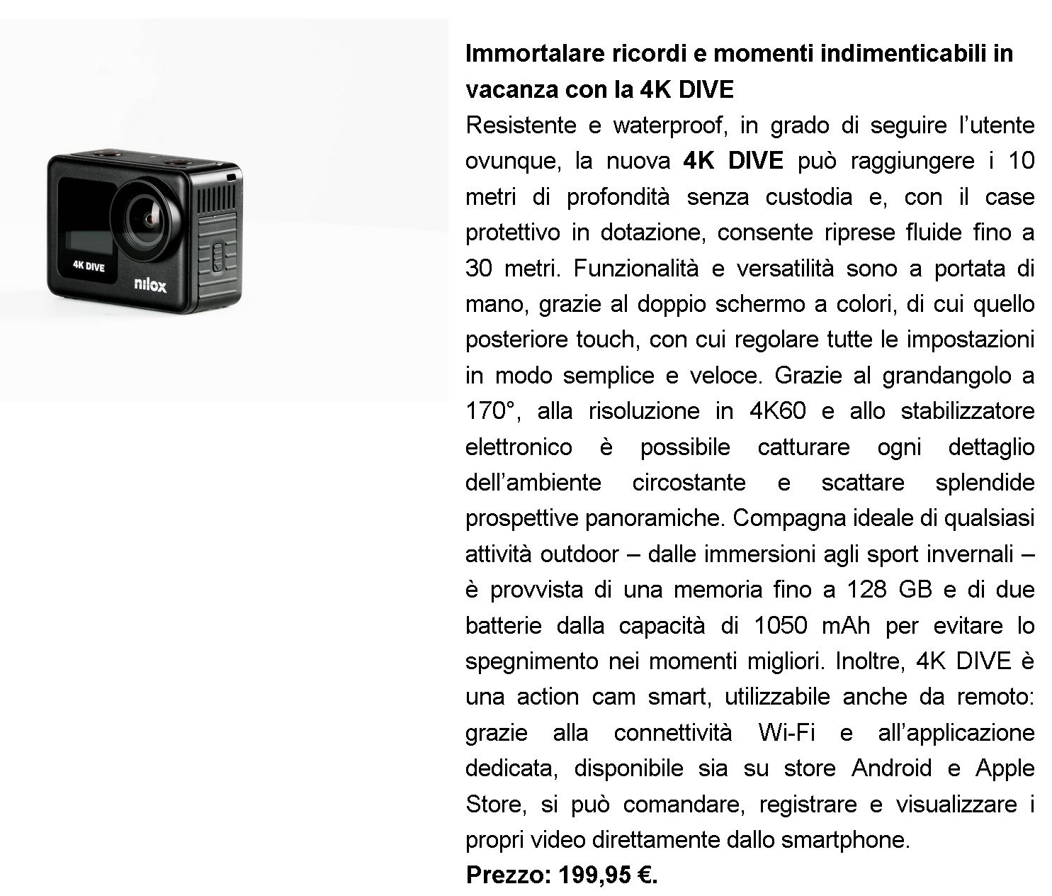 Nilox, Celly e Skechers - gadget e accessori per la spiaggia