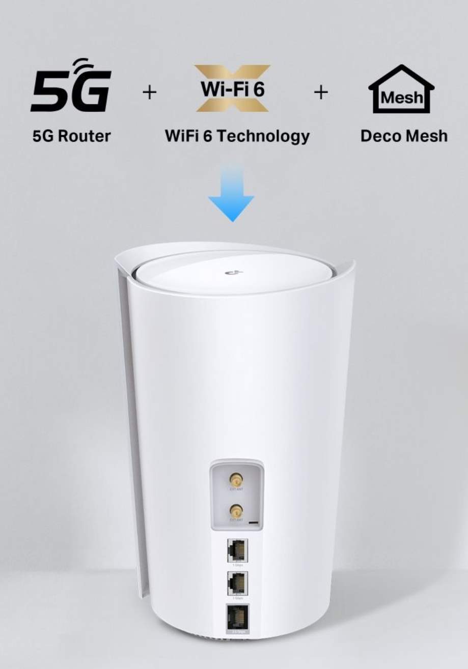 link deco TP-Link Deco X50-5G: modem 5G integrato