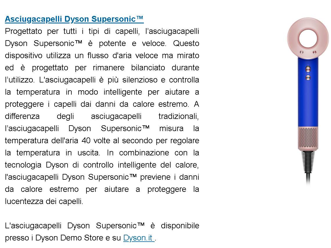 A San Valentino innamorati delle tecnologie beauty Dyson