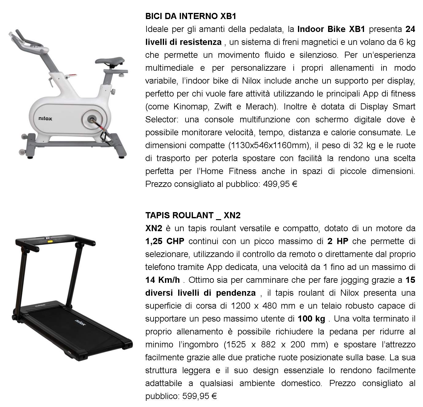 Nilox linea fitness - alleato perfetto per arrivare in forma all’estate