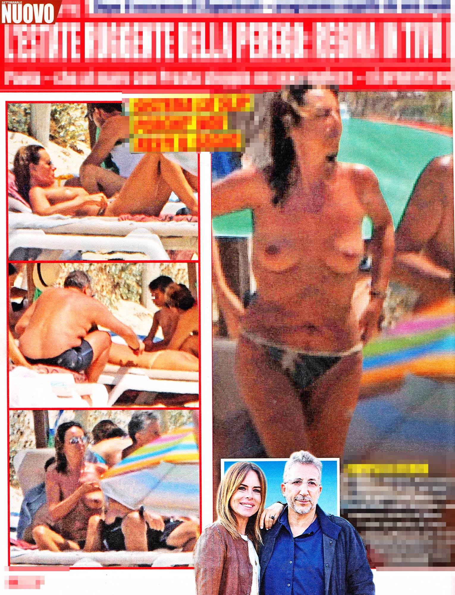 Paola Perego super sexy in topless Paola Perego super sexy in topless