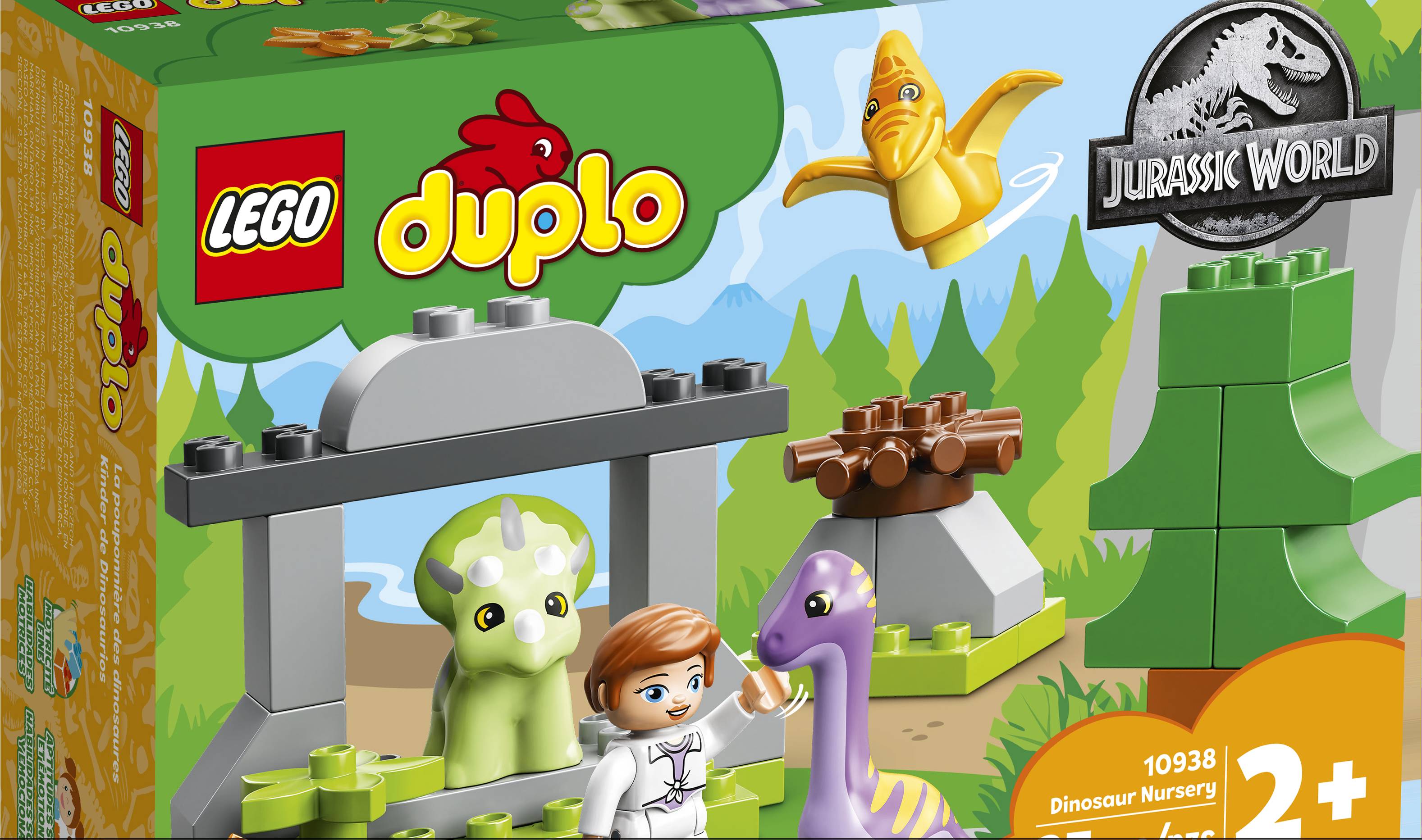 LEGO e Universal danno il benvenuto ai nuovi set della linea Jurassic World