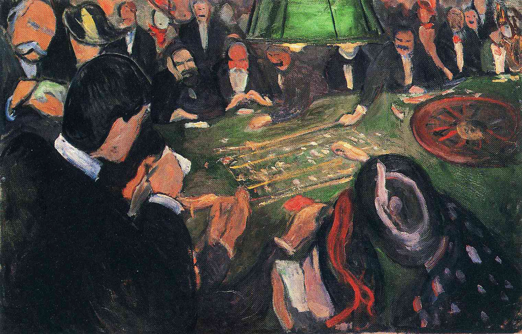 Edvard Munch : Al tavolo della roulette a Monte Carlo | Curiosità