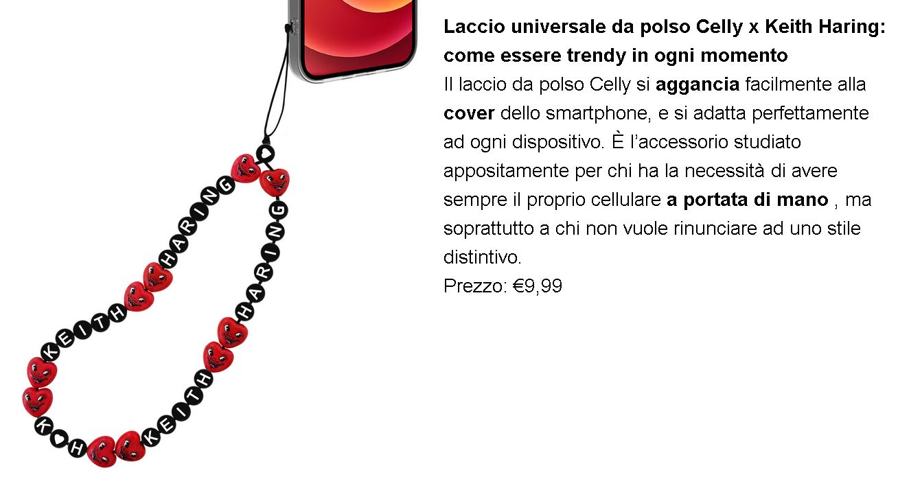 Celly x Keith Haring: fusione perfetta tra grafiche pop e funzionalità 