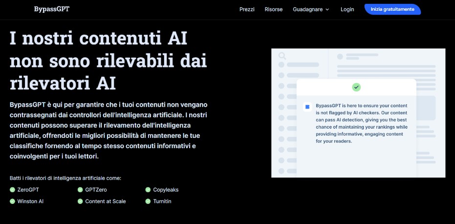 Una Recensione Onesta di BypassGPT: è il Miglior Scrittore di Undetectable AI da utilizzare?