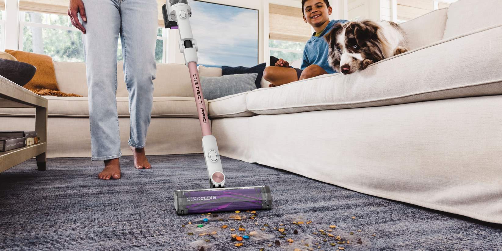 shark presenta Shark presenta la gamma di aspirapolvere senza filo Shark Detect Pro