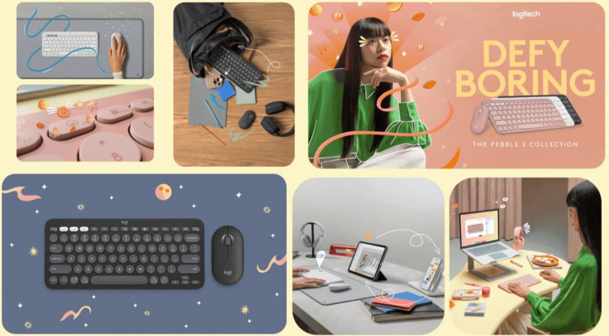 Logitech Pebble 2 - combo mouse e tastiera