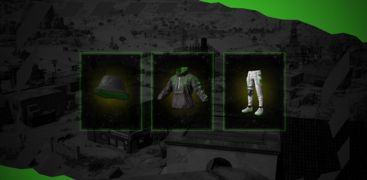 collezione periferiche COLLEZIONE DI PERIFERICHE RAZER A TEMA PUBG: BATTLEGROUNDS
