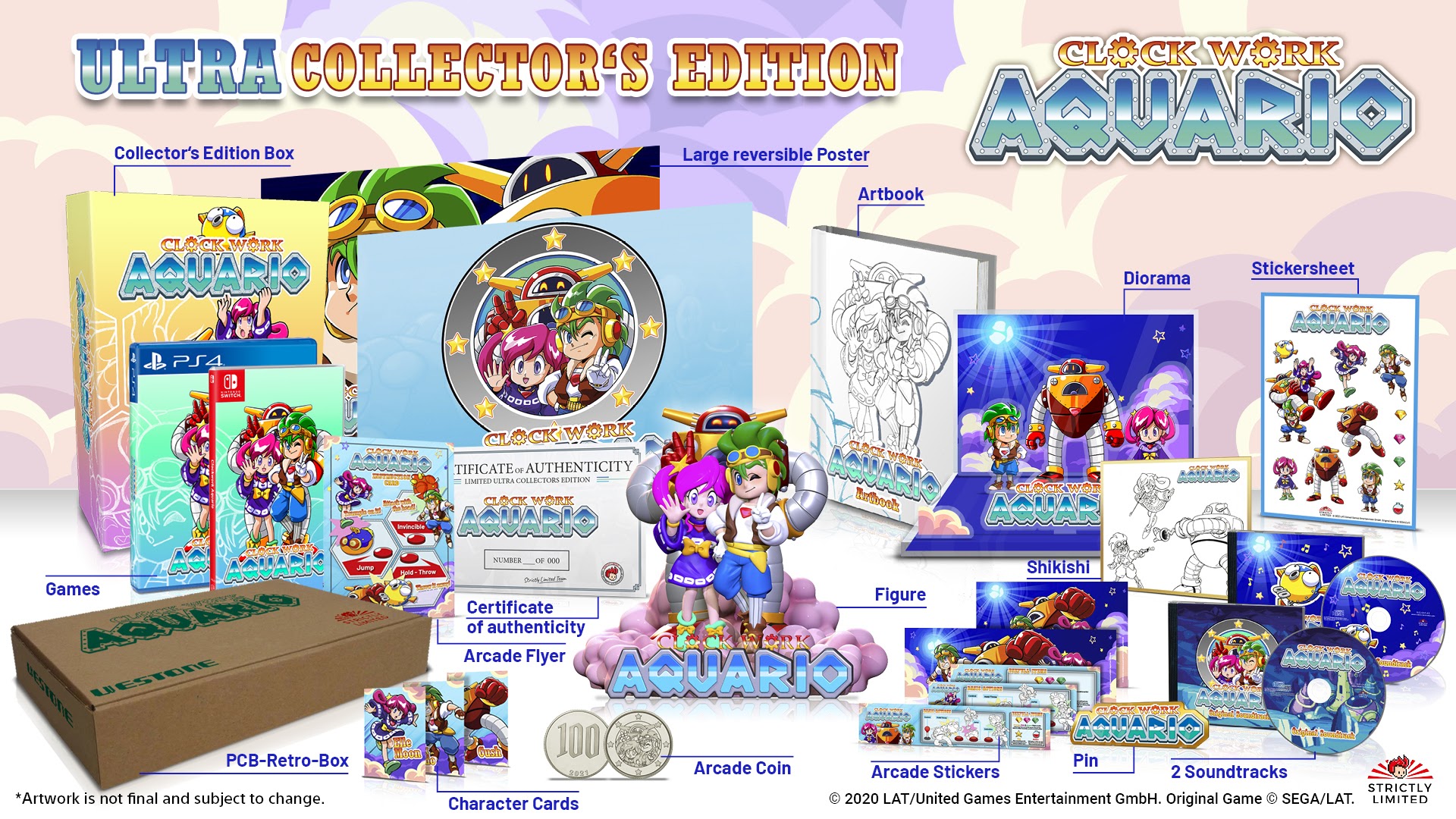 Clockwork Aquario svelato il trailer di debutto