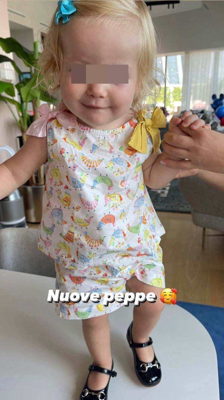 400 euro! Le nuove ballerine della figlia di Chiara Ferragni