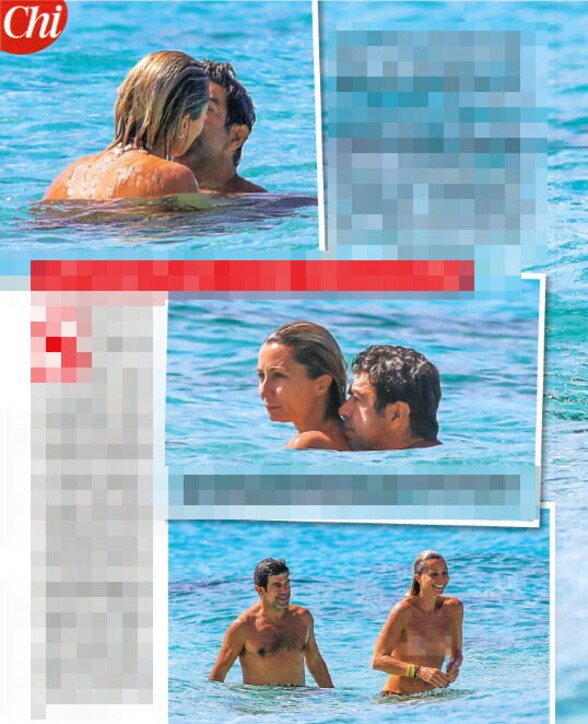 Anna Ferzetti senza veli e Pierfrancesco Favino a Formentera