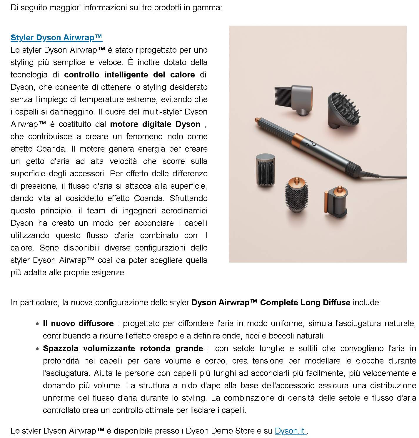 A San Valentino innamorati delle tecnologie beauty Dyson