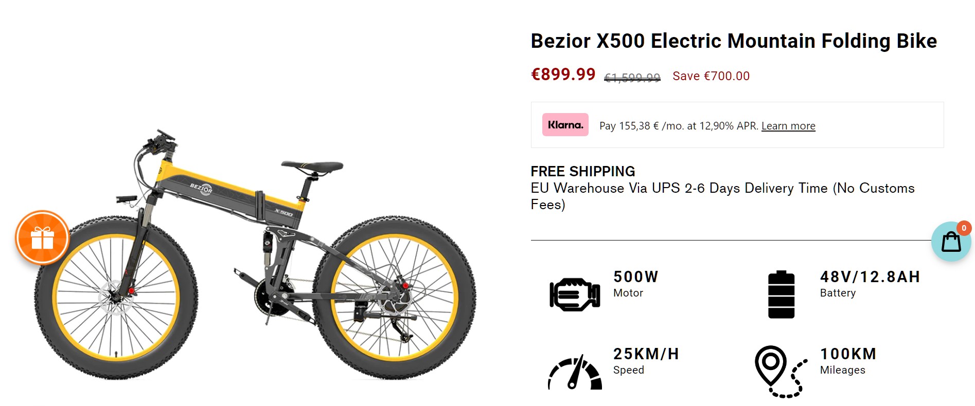 Le bici elettriche Bezior X500 e M1 sono in offerta a un prezzo mai visto prima